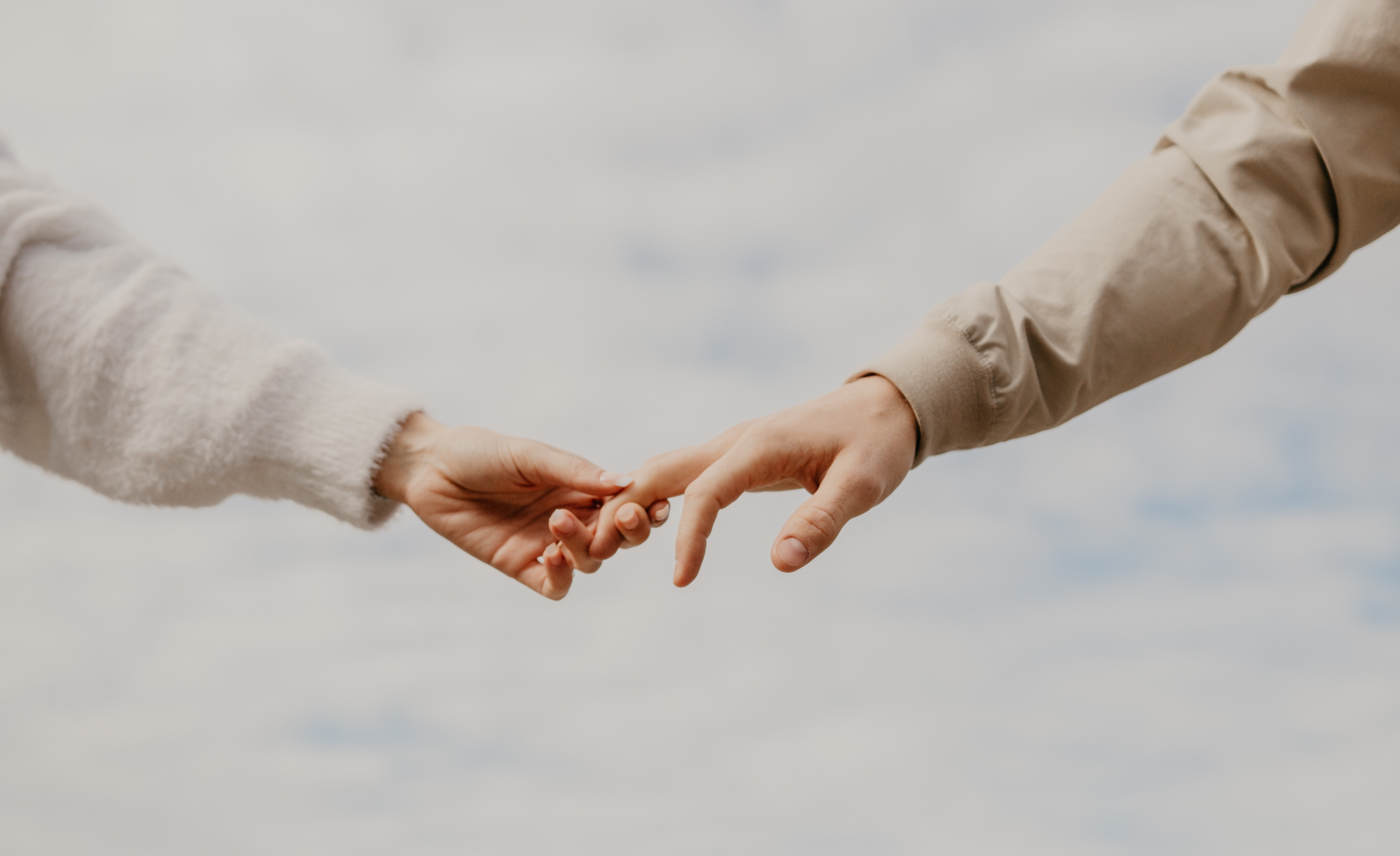 couple, holding hands, marriage