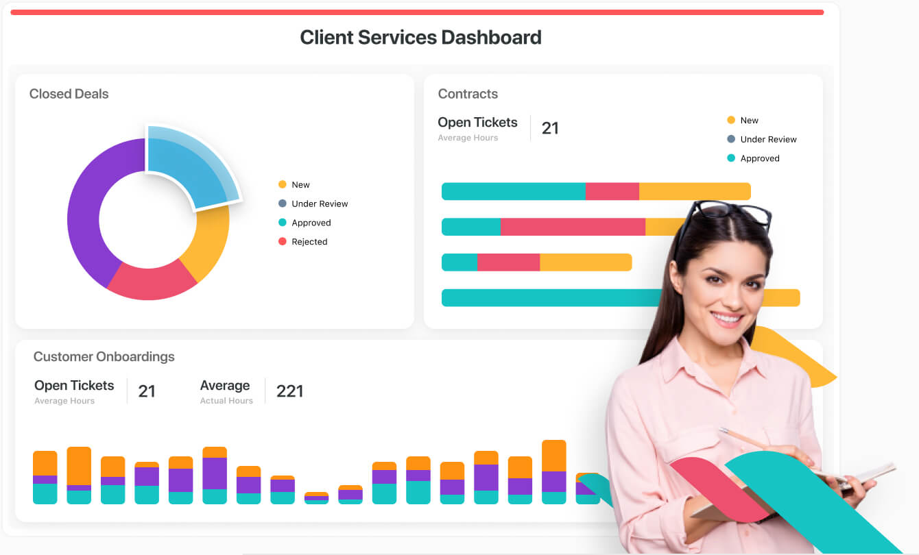 Deliver exceptional clients services with SmartSuite