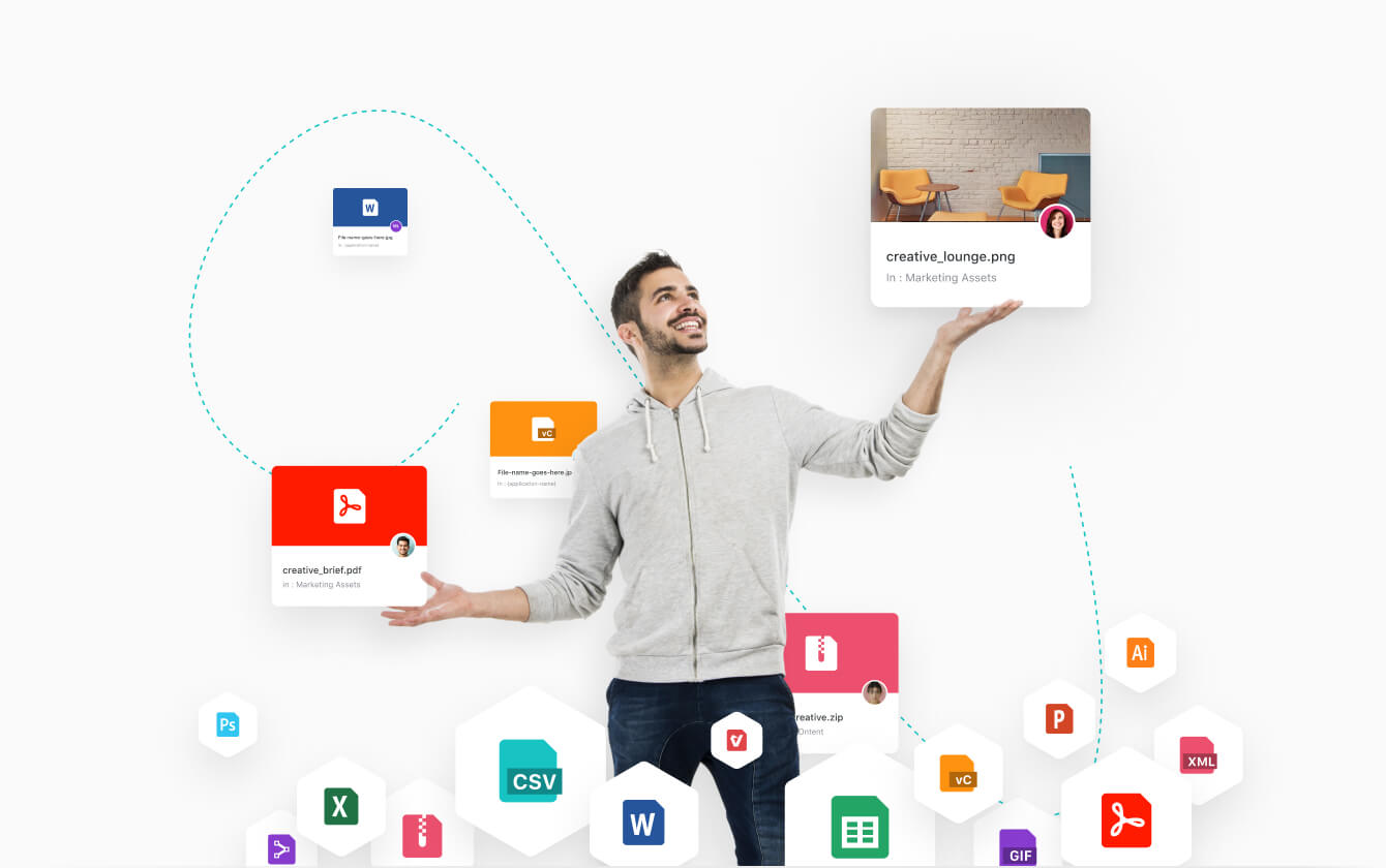 Manage all your files and data