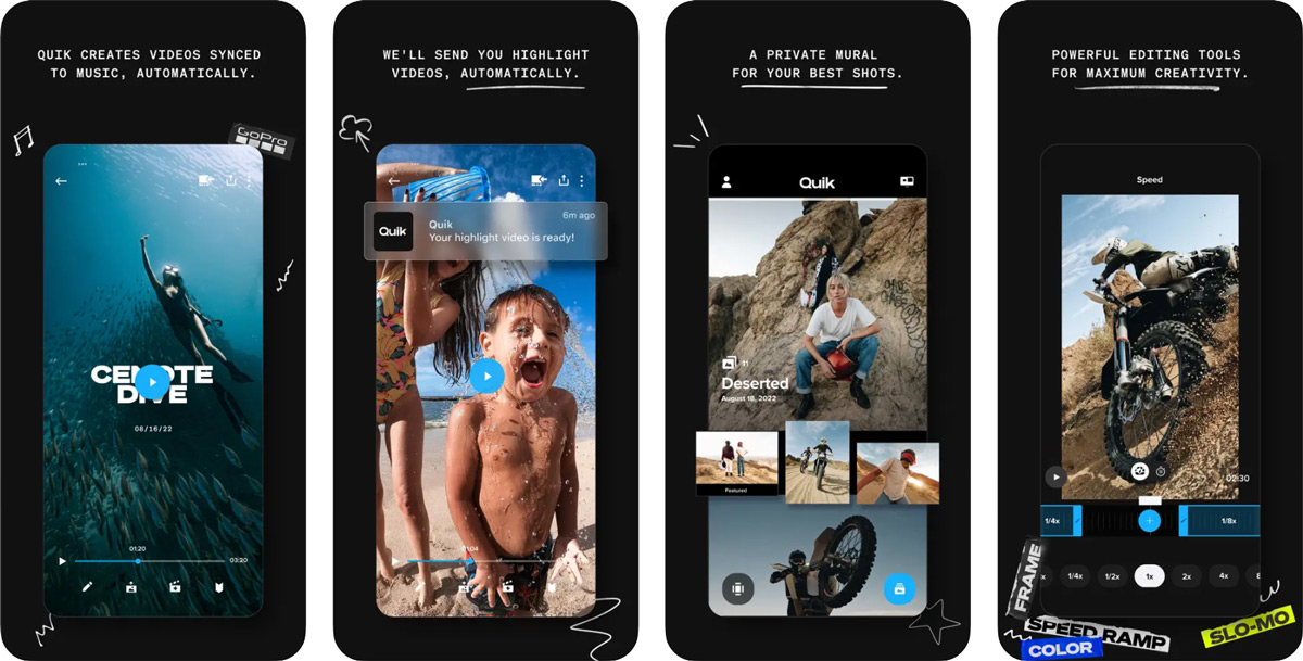 gopro quik app for ios or android