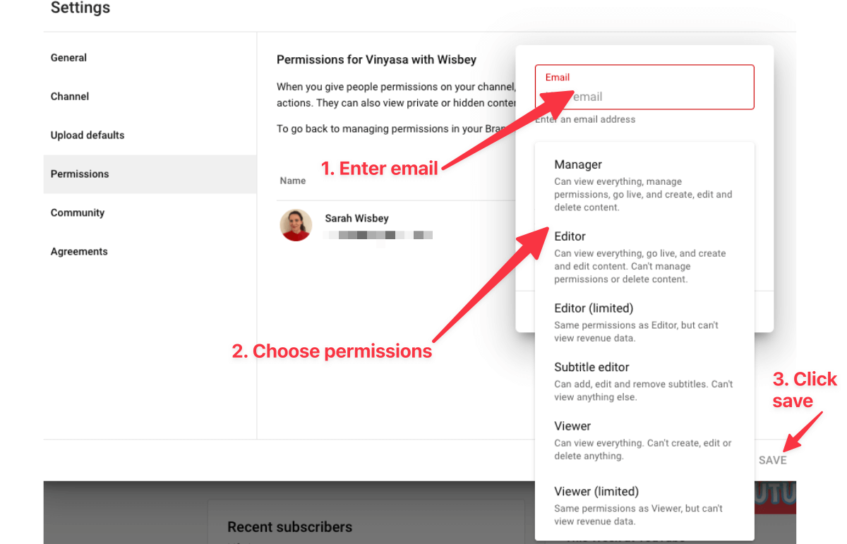 Move to Studio Channel Permissions for Brand Accounts