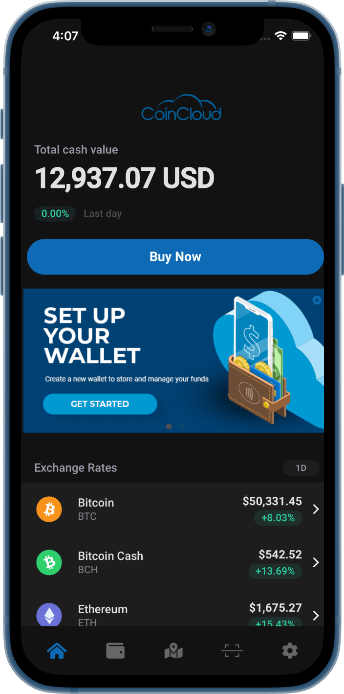 bitcoin cloud wallet