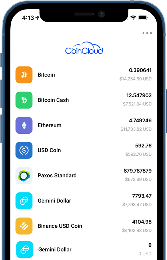 coin cloud wallet app