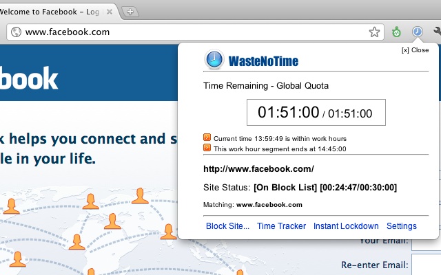 Wastenotime