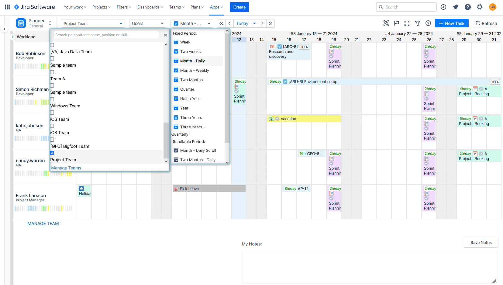 How to Create a Jira Team Calendar with ActivityTimeline How to Create a Jira Team Calendar with ActivityTimeline