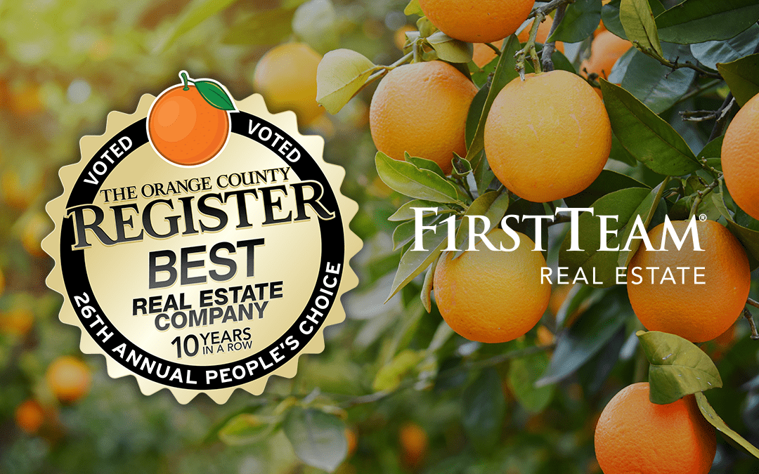 First Team Real Estate Named “Best Real Estate Company” by OC Register