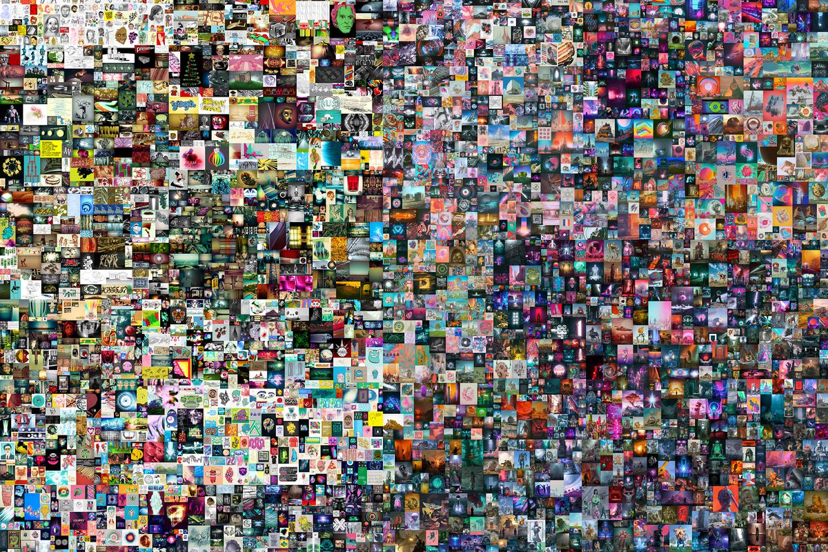 image of an non-fungible token