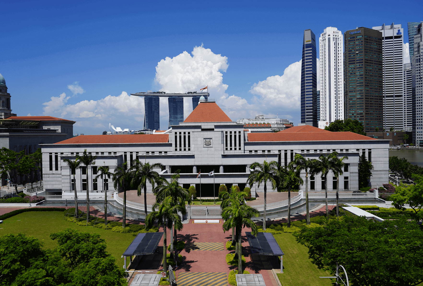 image of the singapore parliament house