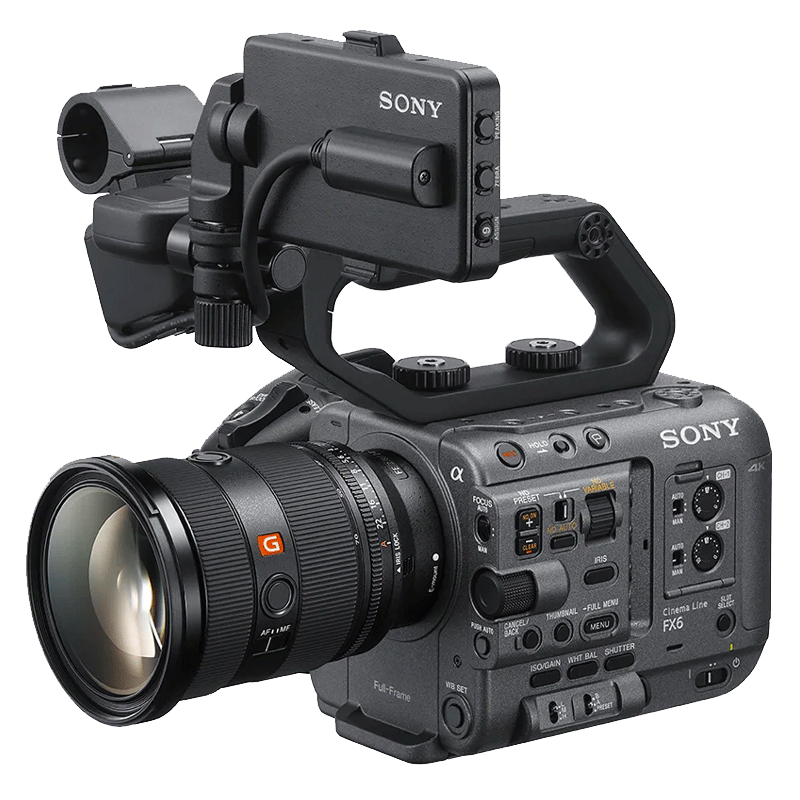 Sony FX6 + FE 2470mm f/2.8 GM II Zoom Lens Package for Hire Sharegear