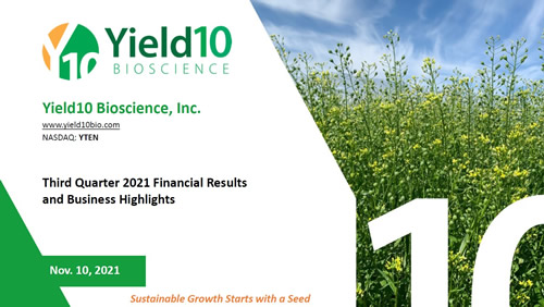 Crop Innovation for Sustainable Food Security Investors Presentation cover image