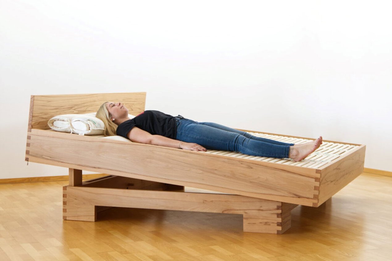 Sleeping at an angle?