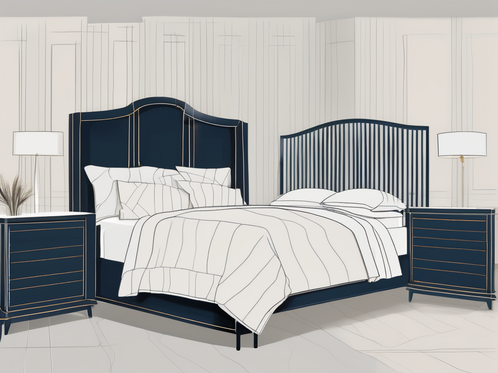 Ethan Ellen bed frames versus Sleep Country Canada bed frames versus
