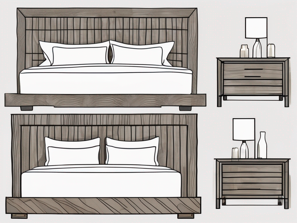 Urban Barn bed frames versus The Great American Homestore bed frames