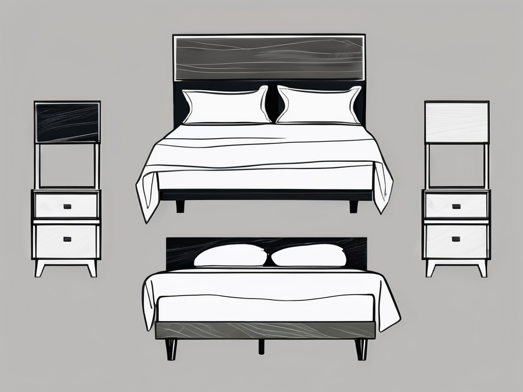Target bed frames versus American Furniture Warehouse bed frames versus