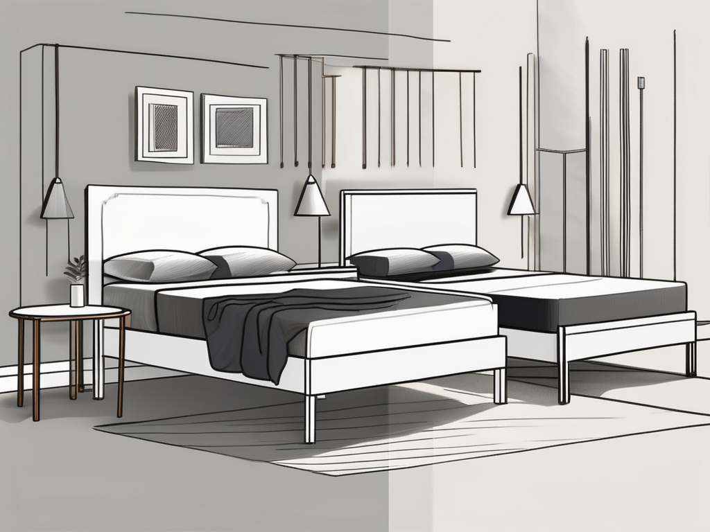 Target bed frames versus Room & Board bed frames versus Quagga Designs
