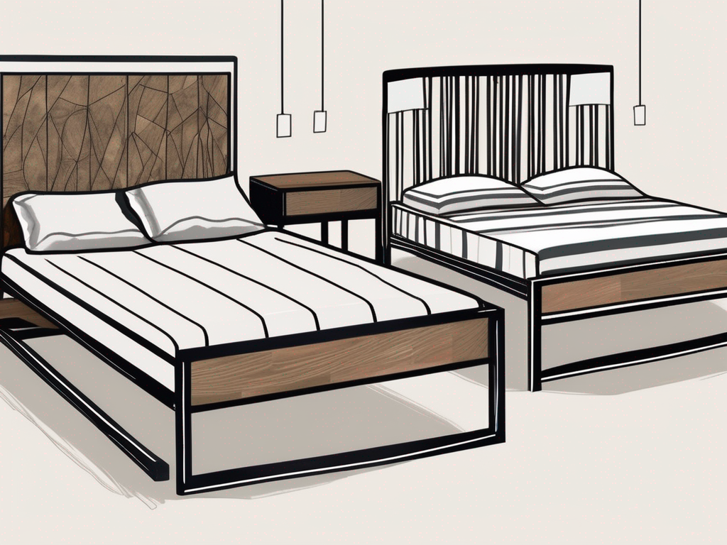 Target bed frames versus Leon’s Furniture bed frames versus Quagga