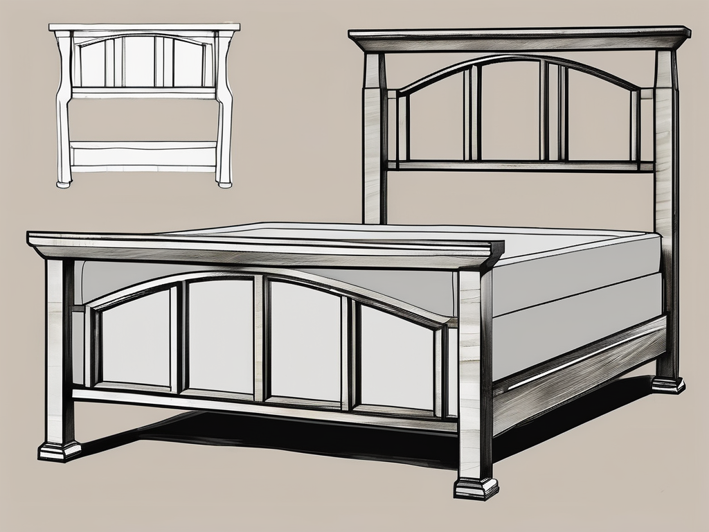 Havertys bed frames versus Brick Furniture bed frames versus Quagga