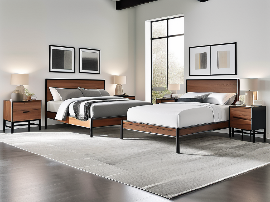 Room & Board bed frames versus bed frames versus Quagga