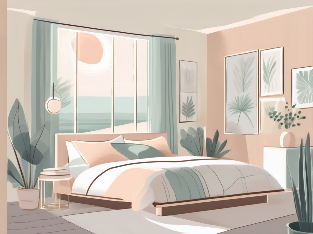 Transform Your Bedroom with Serene Wall Art: Summer Decorating Ideas