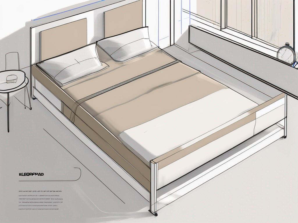 How long does it take to assemble the KLEPPSTAD Bed frame, white/Vissle