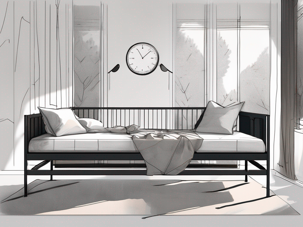 How long does it take to assemble the FYRESDAL Daybed with 2 mattresses