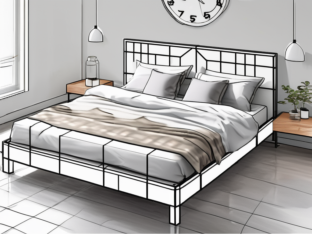 How long does it take to assemble the ASKVOLL Bed frame, white/Luröy