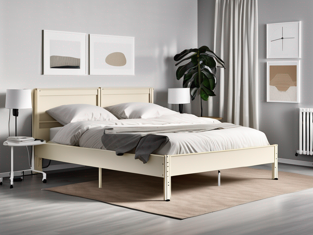 How long does it take to assemble the GURSKEN Bed frame with headboard