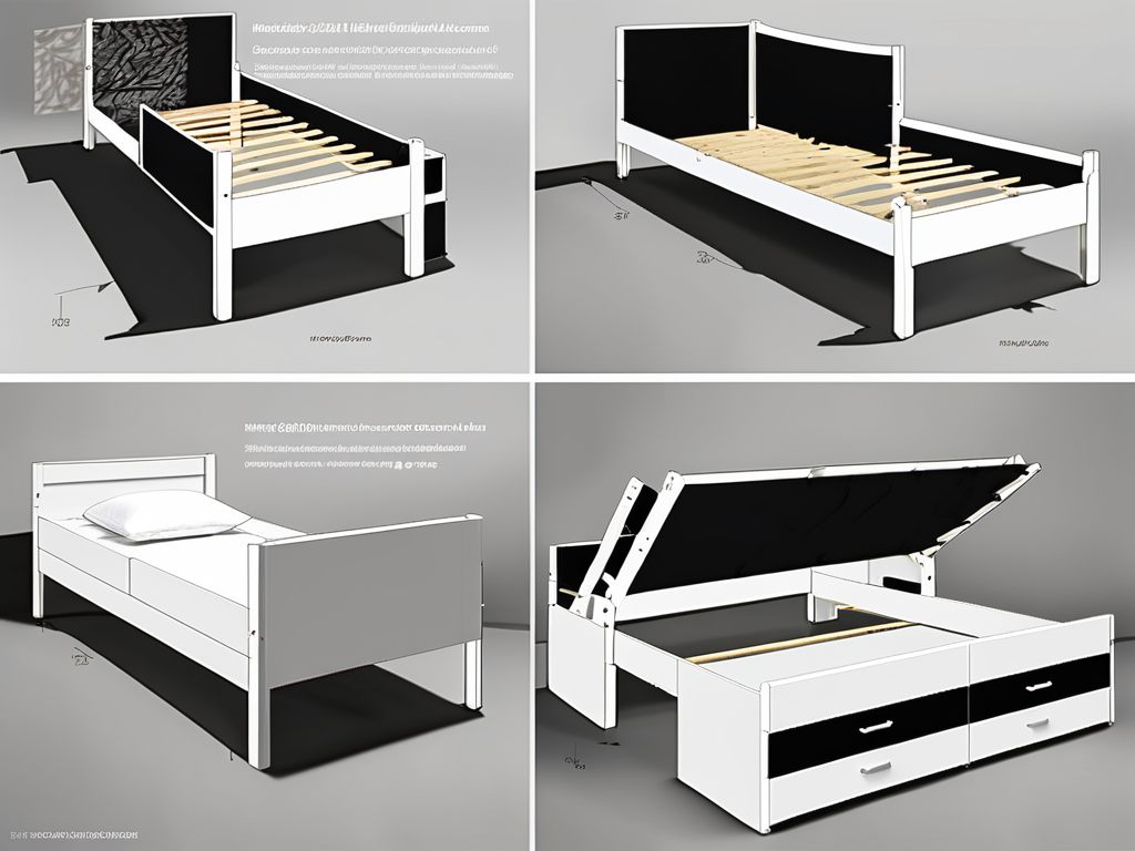 How long does it take to assemble the BRIMNES Daybed frame with 2