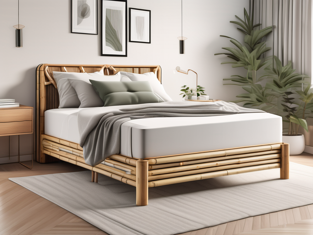 Sleep Science Bamboo Cool Comfort Memory Foam Mattress with QPlus