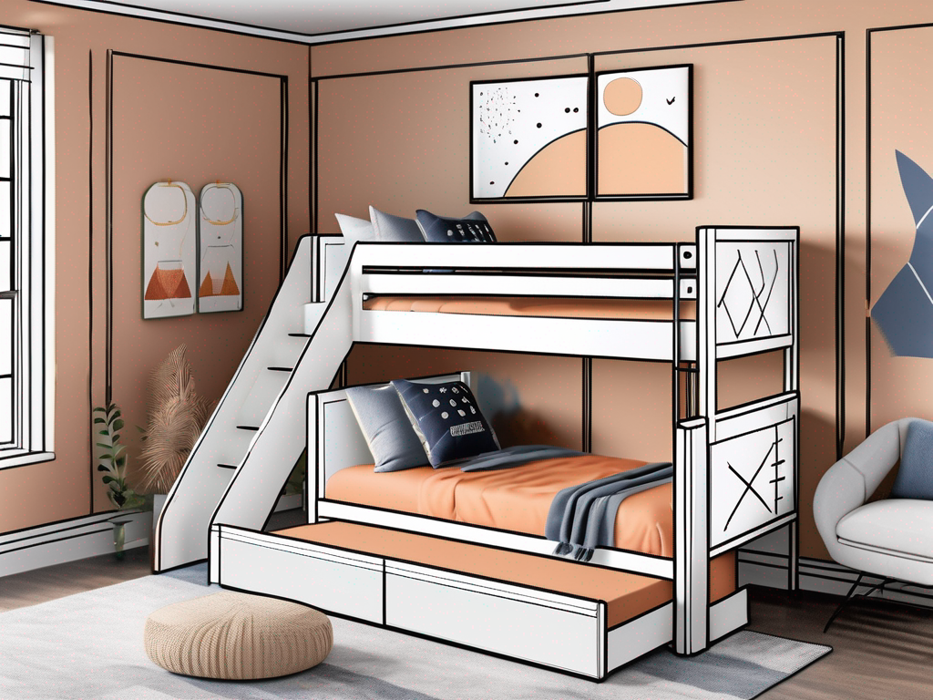 Comparing Caramia Kids Dylan Twin Over Full Bunk Bed by and