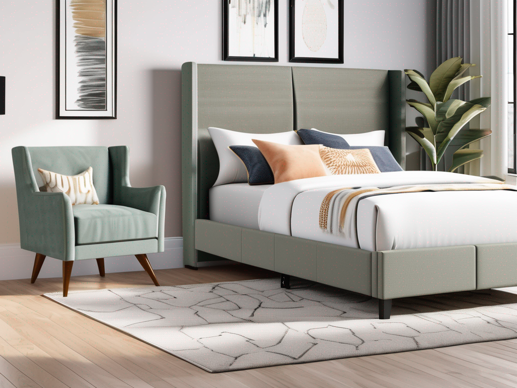 Comparing the Heid Upholstered Platform Bed with Wingback Headboard by
