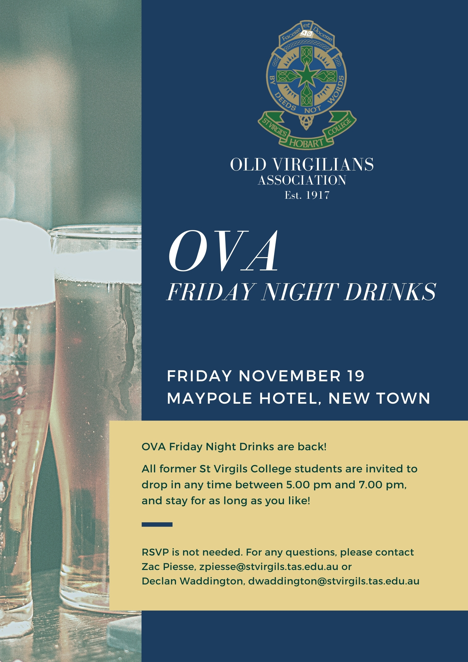 OVA Friday Night Drinks