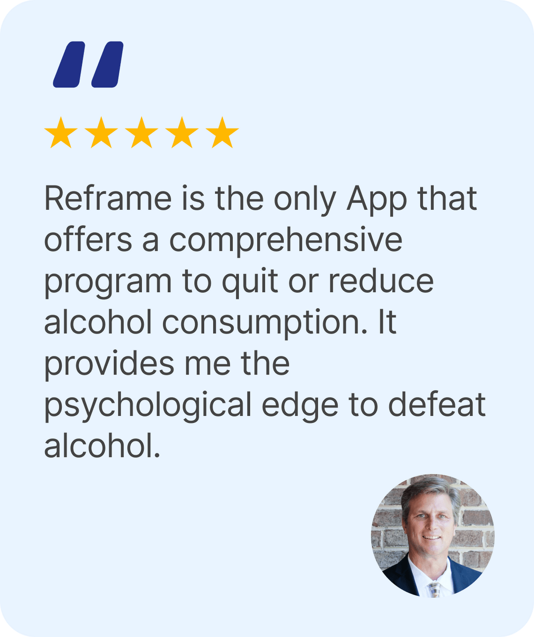 Reframe App: #1 Neuroscience-Based Alcohol Reduction App