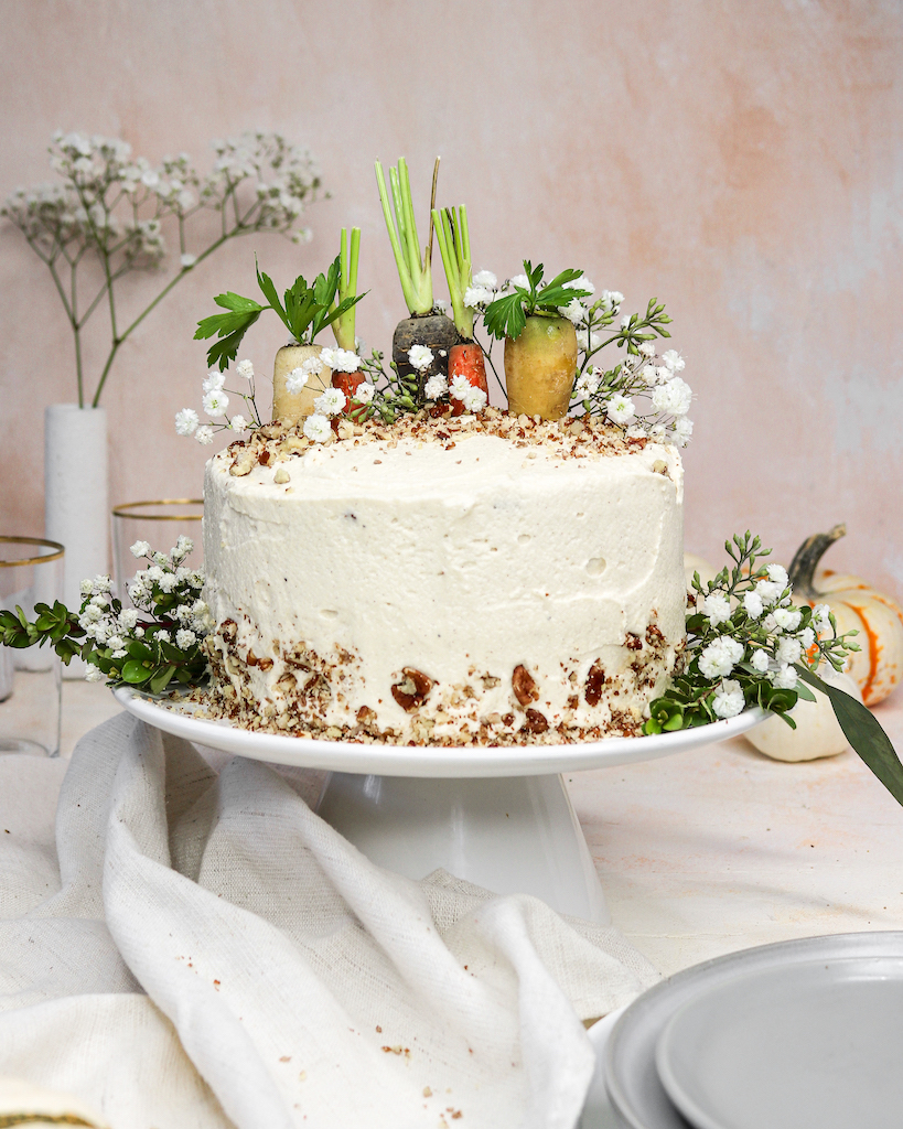 Healthy Olive Oil Carrot Cake