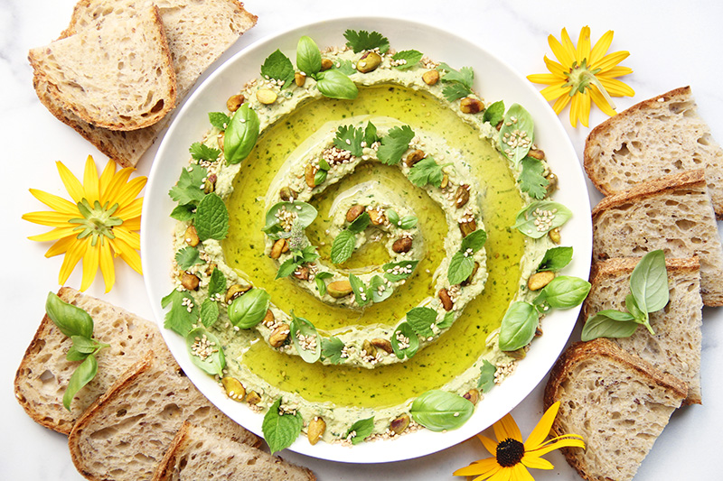 Green Goddess Hummus