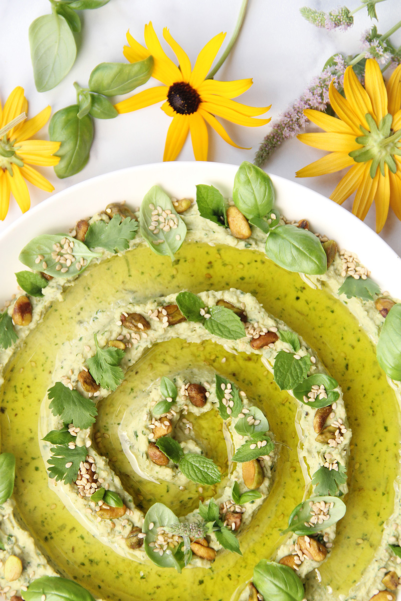 Green Goddess Hummus
