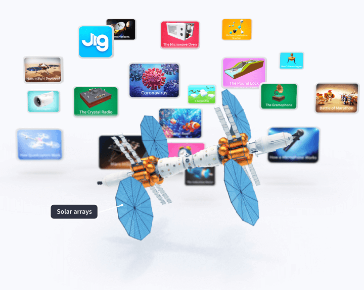 A world of 3D knowledge at your fingertips