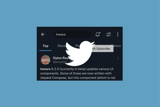 Search subscribe : nouvelle fonctionnalité Twitter ?