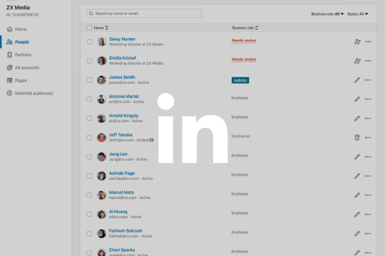 Le nouveau Business Manager par Linkedin