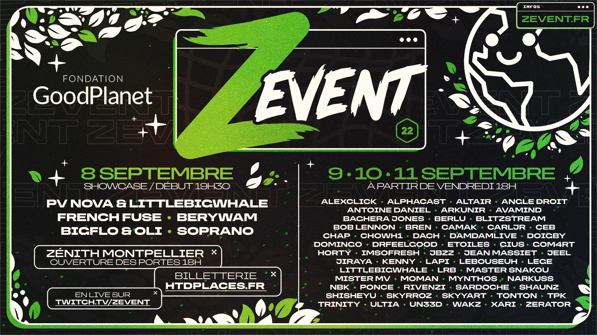 Le grand retour du ZEvent en 2022
