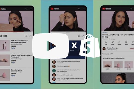 Shopify va permettre aux influenceurs de vendre leur propre marque sur Youtube