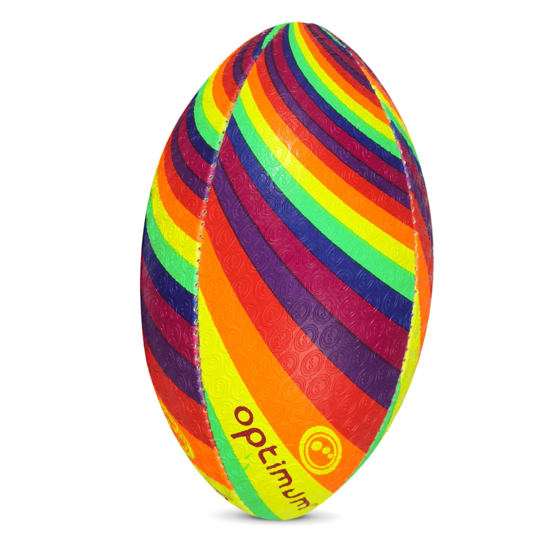 Rainbow Twister Rugby Ball 