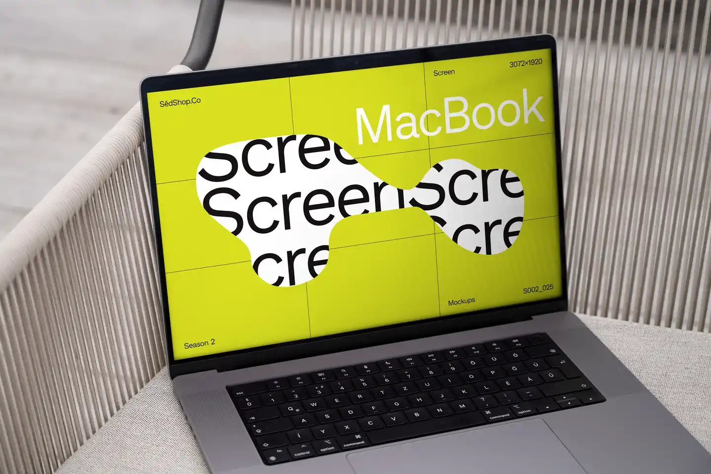 MacBook Screen Mockup S002025 Mockups