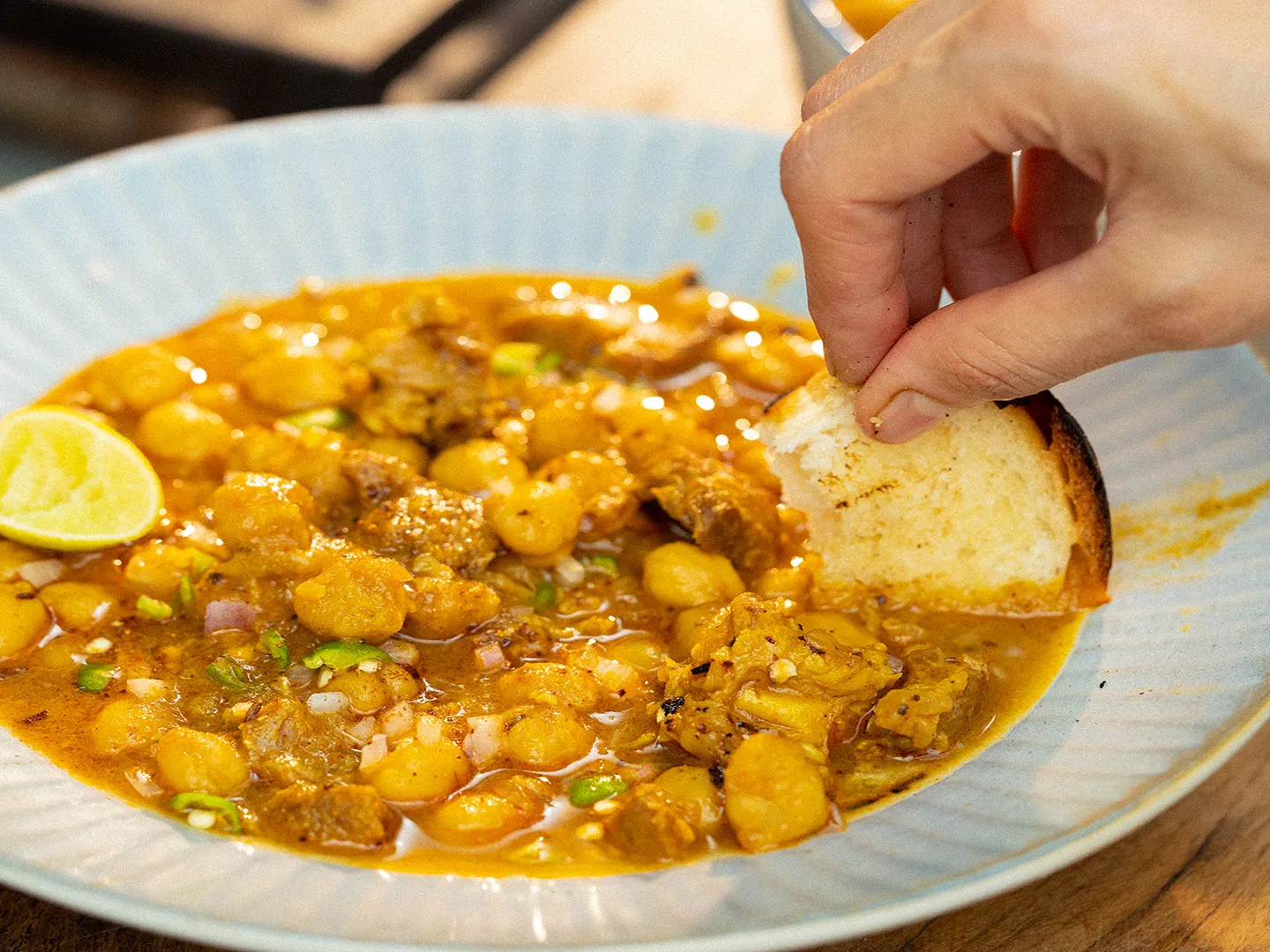 Mangsher Ghugni—detailed recipe with video | Bong Eats recipe