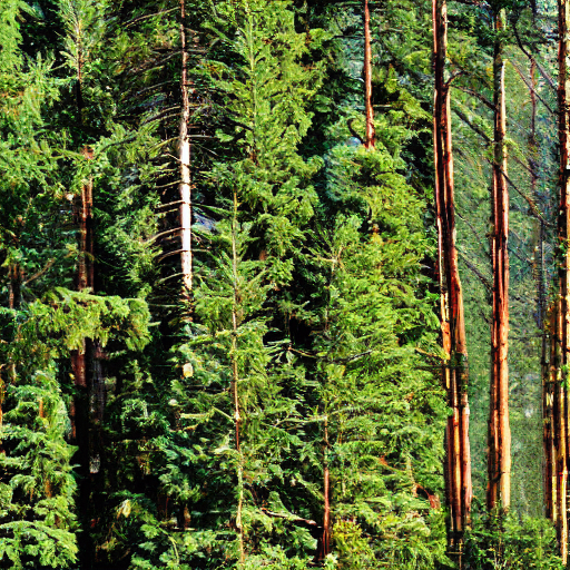 bilder von tannenbäumen KIgenerierte Bilder