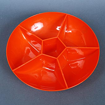 abbildung knabberreiteller polystyrol orange