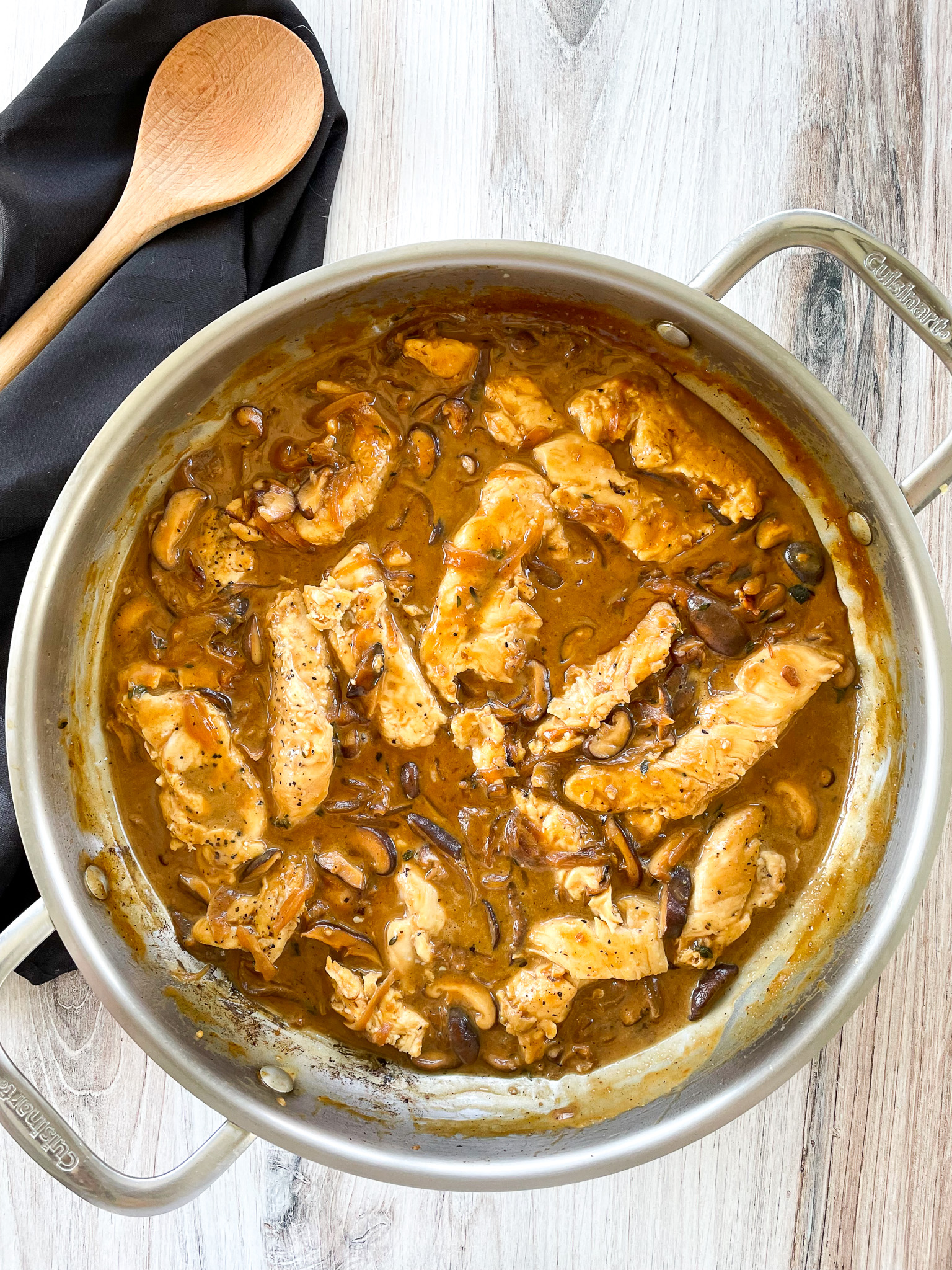 Creamy Balsamic Chicken with Mushrooms