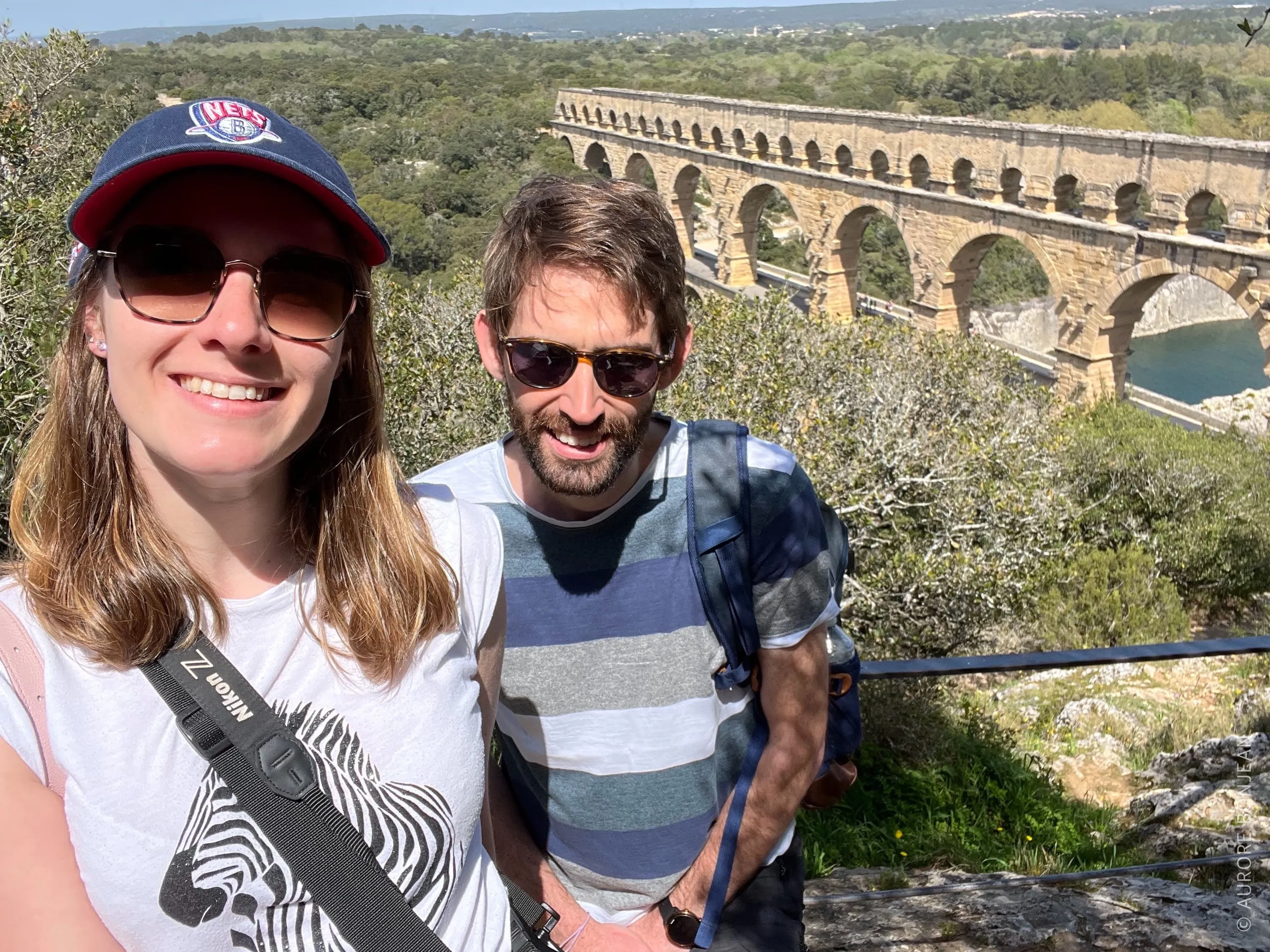 Randonner au Pont du Gard
