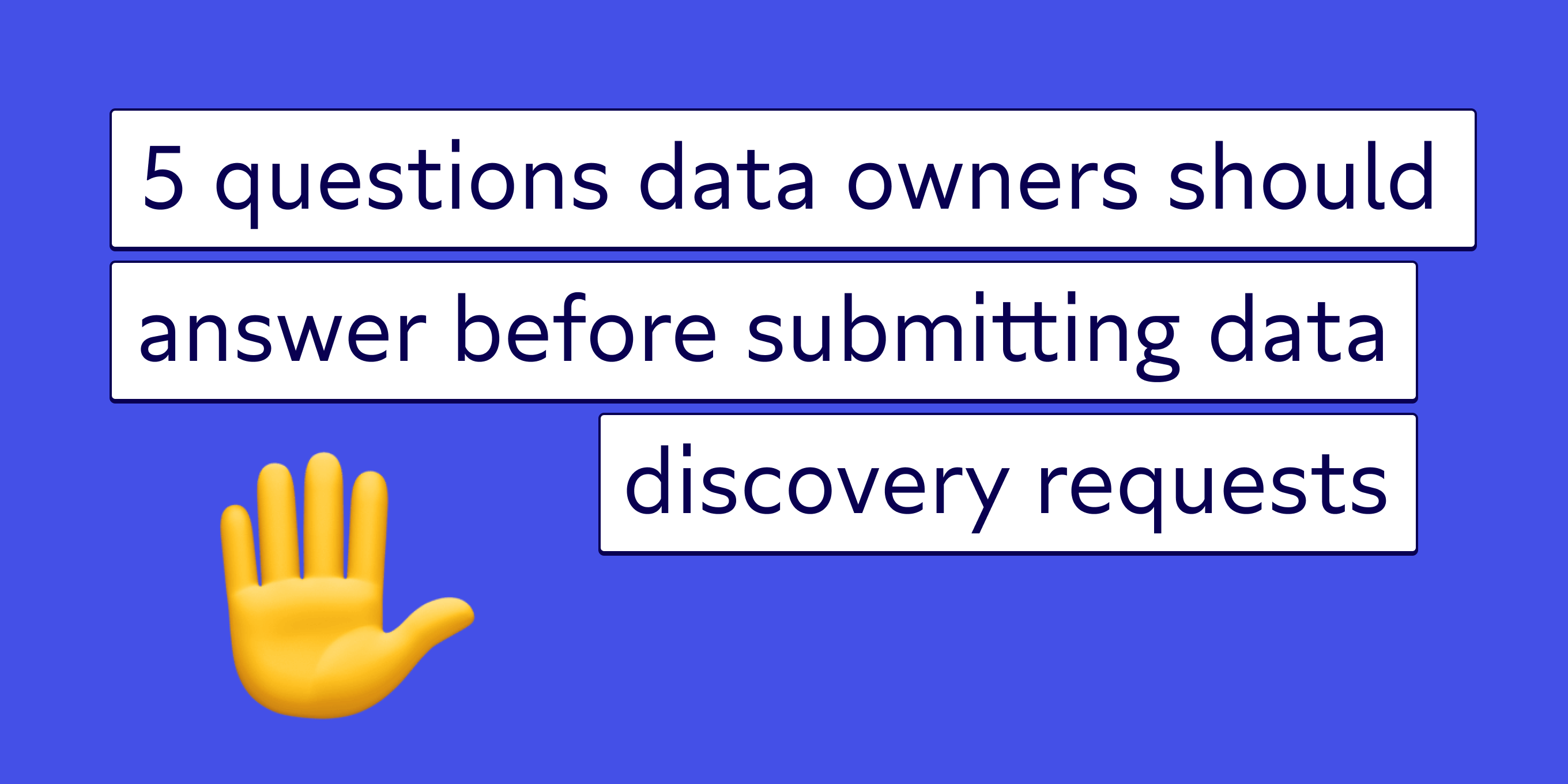 Answer These 5 Questions Before Submitting Data Requests Census Answer These 5 Questions Before Submitting Data Requests Census