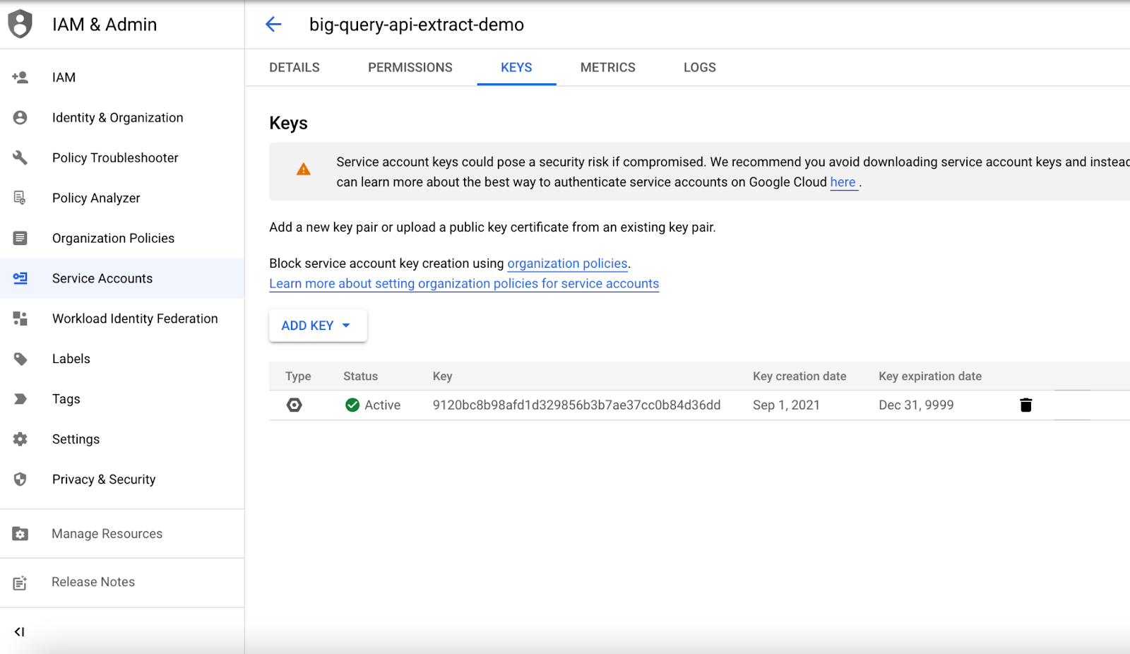 Connect to BigQuery with the Python API Client + Example Script | Census